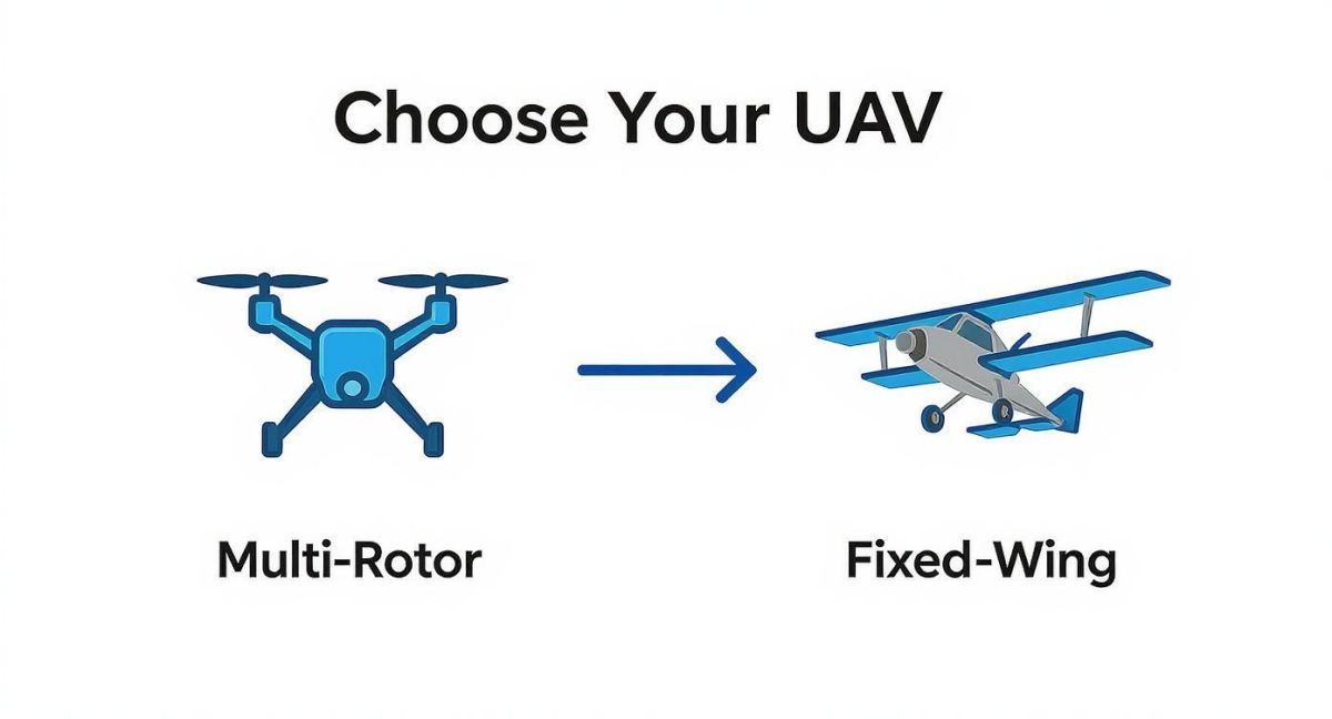 Infographic about uav aerial survey