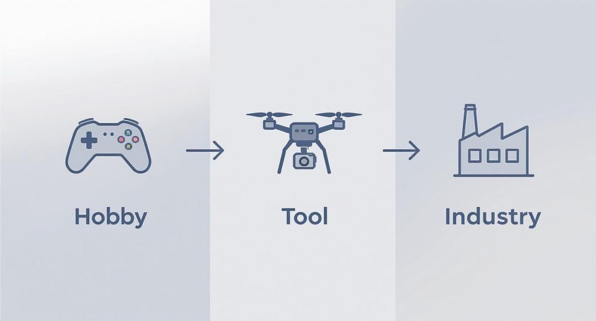 Infographic about uas commercial use