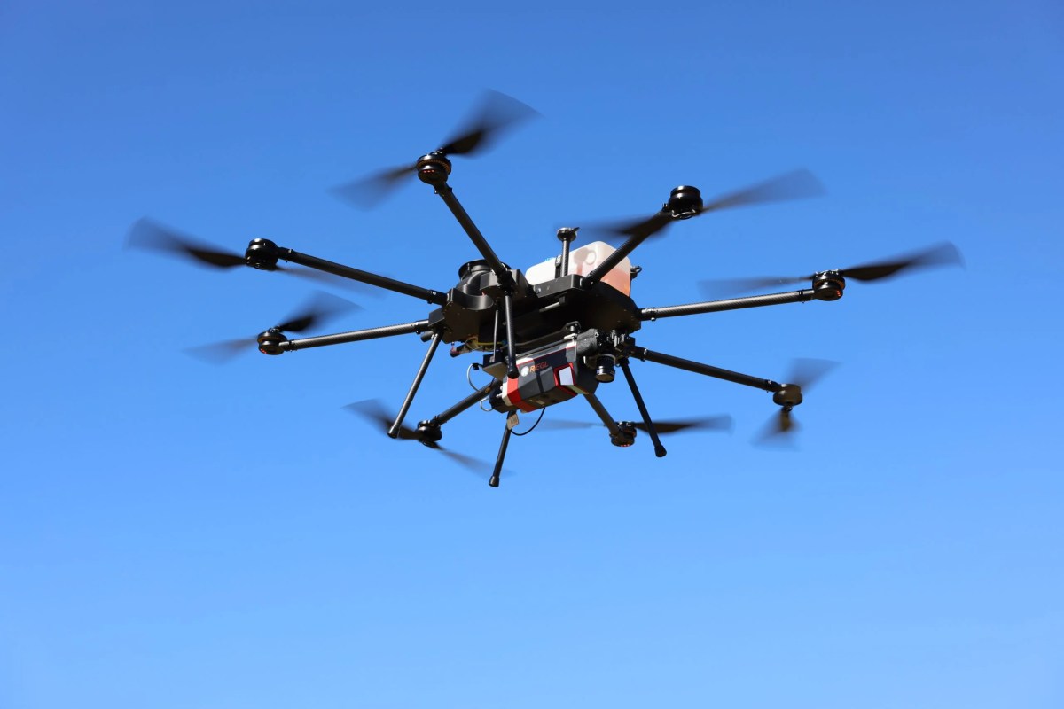 Image of Innoflight International's Heavy Lift and Long Endurance Hybrid ScanLift Orbit UAV.